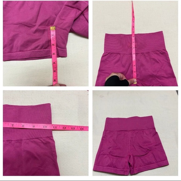 Bo+Tee (Oh Polly) XS fuschia take action shorts - Picture 3 of 6